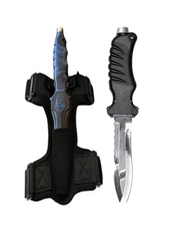 Apollo® Apollo Ocean Design SQR 420 Stainless Steel Dive Knife 2 Apollo® Apollo Ocean Design SQR 420 Stainless Steel Dive Knife - Image 2