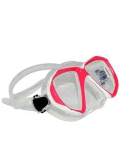 Apollo® Apollo SV-2 Pro Dive Mask -Dive Roam Apollo SV 2 Dive Mask Clear Pink White
