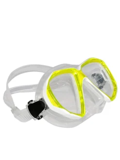 Apollo® Apollo SV-2 Pro Dive Mask -Dive Roam Apollo SV 2 Dive Mask Clear Yellow White