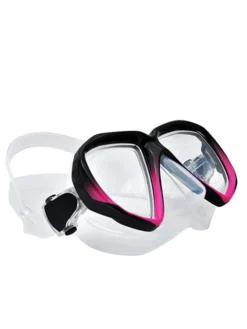 Apollo® Apollo SV-2 Pro Dive Mask -Dive Roam Apollo SV2 Dive Mask Clear Magenta Black