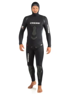 Cressi Apnea 2mm Skin Wetsuit Mens -Dive Roam Cressi Apnea 2mm Wetsuit Front with Hood