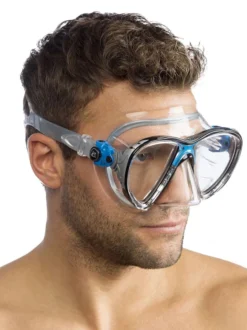 Cressi Big Eyes Evolution Mask -Dive Roam Cressi Big Eyes Evolution Mask Clear Black Blue on Face Male 35005bde ea7e 4b0e 9af5 837e48e24c37