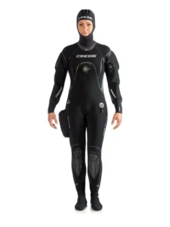 Cressi Desert Drysuit Ladies -Dive Roam Cressi Desert Drysuit Ladies Front Worn