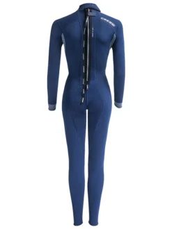 Cressi Fast 3mm Wetsuit Womens -Dive Roam Cressi Fast 3mm Wetsuit Womens Full Suit Back