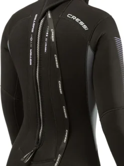 Cressi Fast 7mm Wetsuit Womens -Dive Roam Cressi Fast 7mm Wetsuit Womens Back Detail
