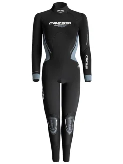 Cressi Fast 7mm Wetsuit Womens -Dive Roam Cressi Fast 7mm Wetsuit Womens Full Suit Front