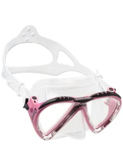 Cressi Lince Mask -Dive Roam Cressi Lince Mask Clear Pink Black
