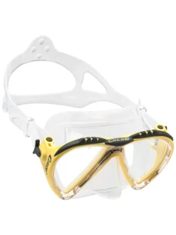 Cressi Lince Mask -Dive Roam Cressi Lince Mask Clear Yellow Black
