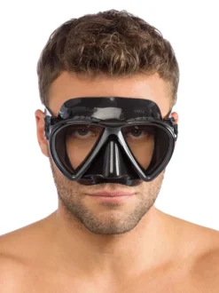 Cressi Lince Mask -Dive Roam Cressi Lince Mask on Face