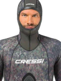 Cressi Seppia 3.5mm Open Cell Wetsuit Mens -Dive Roam Cressi Seppia 3.5mm 2 Piece Open Cell Wetsuit Mens Close Up