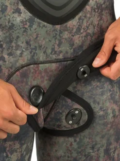 Cressi Seppia 3.5mm Open Cell Wetsuit Mens -Dive Roam Cressi Seppia 3.5mm 2 Piece Open Cell Wetsuit Mens Crotch Detail