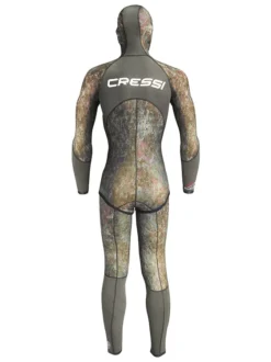 Cressi Seppia 3.5mm Open Cell Wetsuit Mens -Dive Roam Cressi Seppia 3.5mm 2 Piece Open Cell Wetsuit Mens Full Suit Back