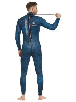 Cressi Tokugawa 3mm 1-Piece Wetsuit Mens -Dive Roam Cressi Tokugawa 3mm 1 Piece Suit Mens Back Zip
