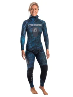 Cressi Tokugawa 3.5mm 2-Piece Open Cell Wetsuit Womens -Dive Roam Cressi Tokugawa Pro 3.5mm 2 Piece Wetsuit Womens Front