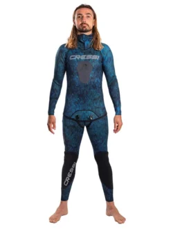 Cressi Tokugawa 2mm 2-Piece Skin Wetsuit Mens 12 Cressi Tokugawa 2mm 2-Piece Skin Wetsuit Mens -Dive Roam Cressi Tokugawa2mm Skin Wetsuit Front