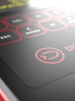 Divesoft Analyser He/O2 Solo -Dive Roam Divesoft Solo Analyser Buttons Detail