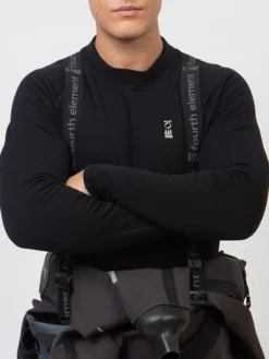 Fourth Element Argonaut 2.0 Stealth Drysuit (Made-to-Measure) -Dive Roam Fourth Element Argonaut 2.0 Stealth Front Suspenders Black