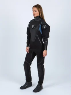 Fourth Element Hydra Neoprene Womens Drysuit -Dive Roam Fourth Element Hydra Drysuit Womens Side