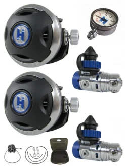 Halcyon Halo Backmount Tech Diver Regulator Set