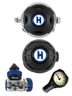 Halcyon Regulator Set: H50D (DIN Only) / Halo / Aura Occy & FREE Termo Gauge