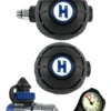 Halcyon Regulator Set: H75P (DIN Only) / Aura / Aura Occy & Free Termo Gauge