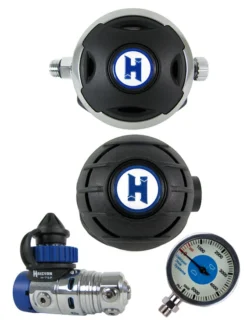 Halcyon Regulator Set: H75P (DIN Only) / Halo / Aura Occy & FREE Termo Gauge -Dive Roam Halcyon H75P DIN Halo Aura Master Gauge c78717af 304c 4b5f a6e4 473f834b18a9