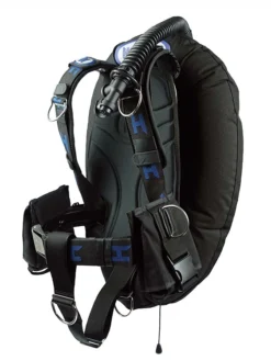 Halcyon Infinity Single Backplate/Wing System -Dive Roam Halcyon Infinity Backplate and Wing System Side