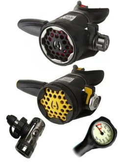 Hollis DCX (DIN OR YOKE) / LX200 / LX150 Octopus & Free Termo Gauge -Dive Roam Hollis DCX LX200 LX100 Octopus DIN