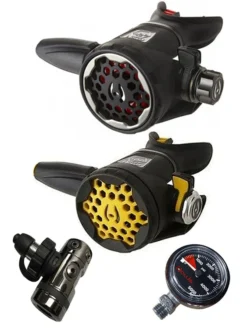 Hollis DCX (DIN OR YOKE) / LX200 / LX150 Octopus & Free Termo Gauge -Dive Roam Hollis DCX LX200 LX100 Octopus DIN Slim Gauge