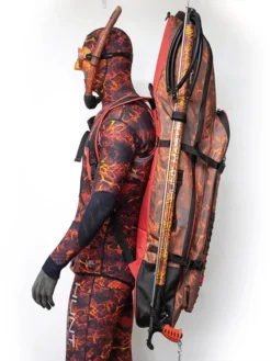 Huntmaster Artillery Spearfishing Bag -Dive Roam Huntmaster Artillery Diving Bag Red Fully Kitted