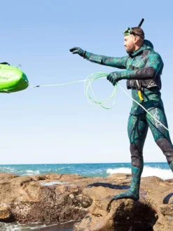 Huntmaster Burnum Huntsman 5mm Wetsuit -Dive Roam Huntmaster Burnum Huntsman 5mm Wetsuit Camo Series Lifestyle Green