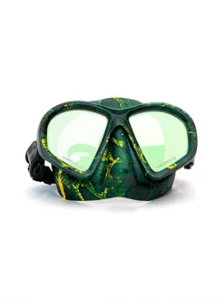Huntmaster Harbinger Camo Diving Mask 21 Huntmaster Harbinger Camo Diving Mask -Dive Roam Huntmaster Harbinger Camo Mask Green Front