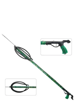 Huntmaster Wigun Aluminium Open Head Speargun Camo Series Green Camo 5 Huntmaster Wigun Aluminium Open Head Speargun Camo Series Green Camo -Dive Roam Huntmaster Wigun Alu Open Head Speargun Camo Series Green Camo Detail