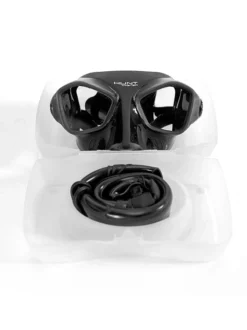 Huntmaster Wirambi Bat Flexible Snorkel Set -Dive Roam Huntmaster Wirambi Bat Flexible Snorkel Set In Case