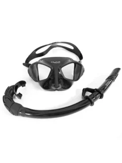 Huntmaster Wirambi Bat Flexible Snorkel Set -Dive Roam Huntmaster Wirambi Bat Flexible Snorkel Set Top