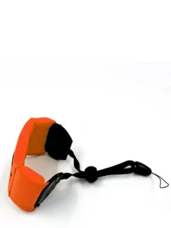 Hyperion Action Camera (GoPro) Floating Arm Strap -Dive Roam Hyperion Action Camera GoPro Floating Hand Strap Orange Side
