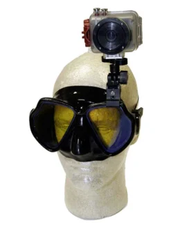 Hyperion Camera Facemask Mount With Screw Mount -Dive Roam Hyperion Camera Facemask Mount with Screw Mount Demo