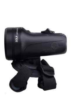 Light & Motion Sola 1200 White Flood Red Spot Video & Focus Light -Dive Roam Light Motion Sola 1200 White Flood Red Spot WFRS Video Focus Light Side