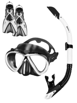 Mares Bonito X-One Travel Set -Dive Roam Mares Bonito X One Travel Set White