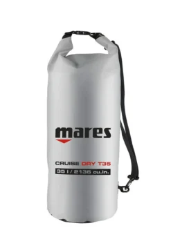 Mares Cruise Dry Bag 5L 10L 25L 35L -Dive Roam Mares Cruise Dry Bag 35L Grey