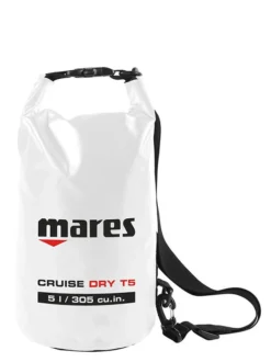 Mares Cruise Dry Bag 5L 10L 25L 35L -Dive Roam Mares Cruise Dry Bag 5L White