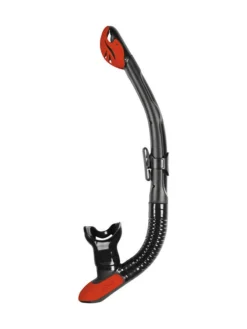 Mares Ergo Dry Snorkel -Dive Roam Mares Ergo Dry Snorkel Black Red
