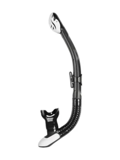 Mares Ergo Dry Snorkel -Dive Roam Mares Ergo Dry Snorkel Black White