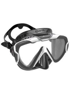Mares Pure Wire Dive Mask -Dive Roam Mares Pure Wire Dive Mask Black White