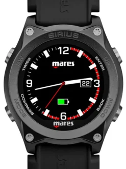Mares Sirius Dive Computer -Dive Roam Mares Sirius Dive Computer Analog Watch Face