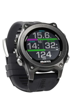 Mares Sirius Dive Computer -Dive Roam Mares Sirius Dive Computer Black