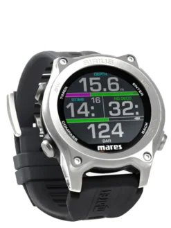 Mares Sirius Dive Computer -Dive Roam Mares Sirius Dive Computer Black Silver