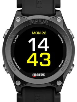 Mares Sirius Dive Computer -Dive Roam Mares Sirius Dive Computer Watch Face