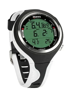 Mares Smart Dive Computer -Dive Roam Mares Smart Wrist Computer Black White