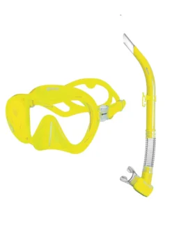 Mares Tropical Snorkel Set -Dive Roam Mares Tropical Snorkel Set Yellow